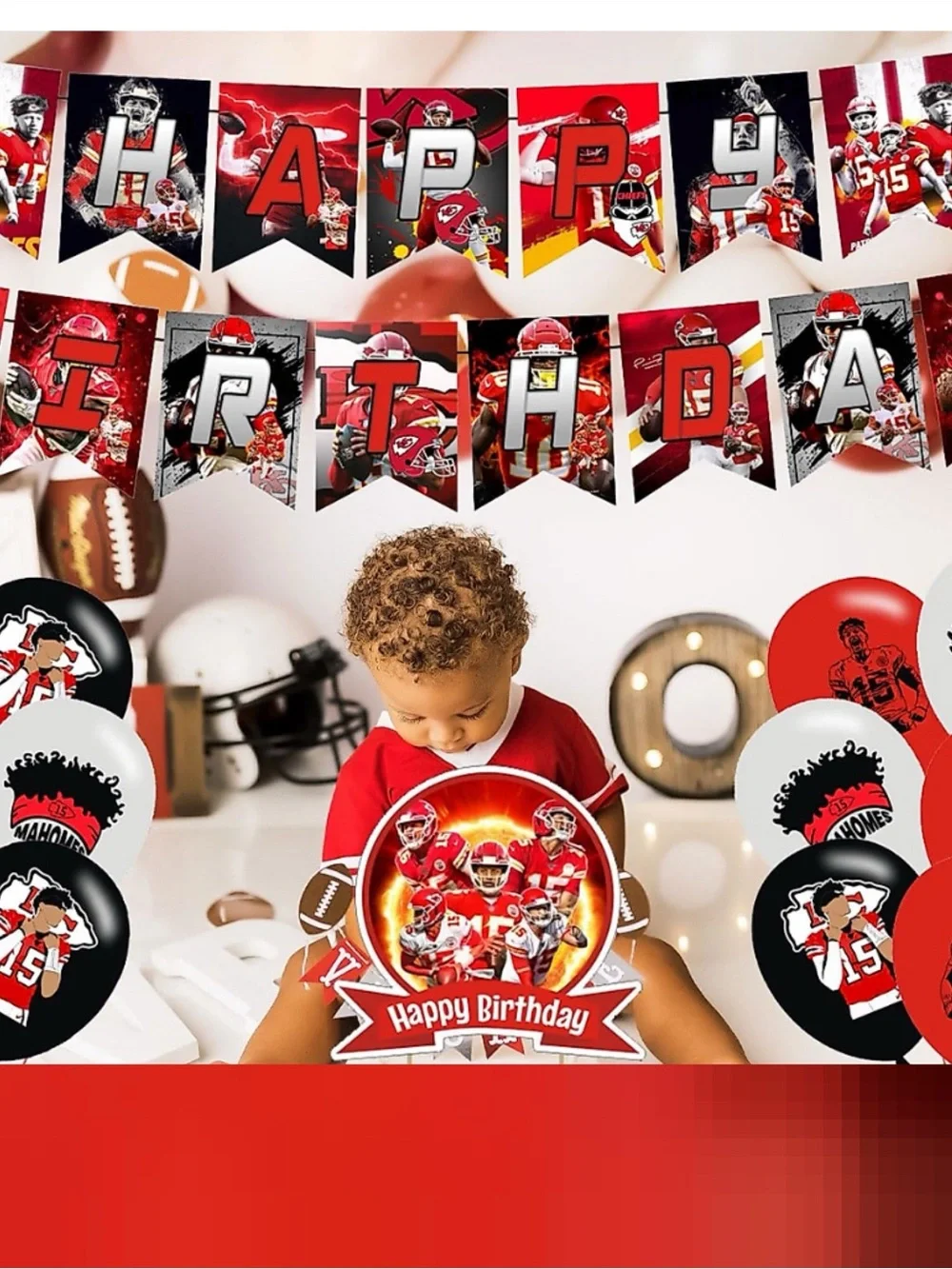 Patrick Mahomes Birthday Decorations